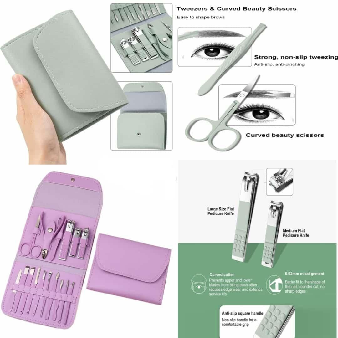 Manicure/Pedicure Set For Women 4.9 ⭐️⭐️⭐️⭐️⭐️ (1.8k) rating